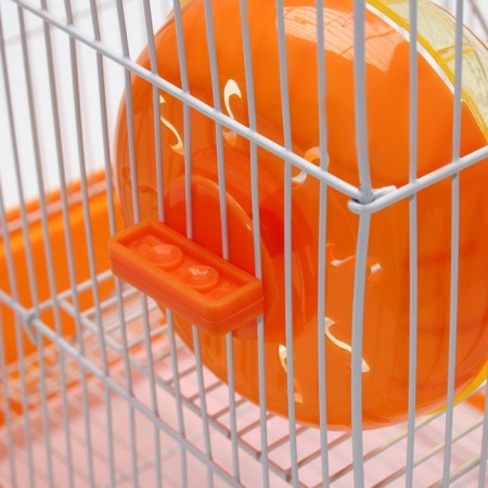 A cage for rodents with filling RT-3, 30 x 23 x 39 cm, orange (packing 12 pcs)-11