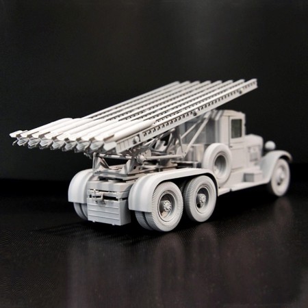 The national model-machine “Soviet Guards Minor BM-13 Katyusha”, Ark Modelis, 1:35, (35040)-5