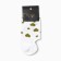 Women's socks minku "heart", white color, size 36-37 (23 cm)