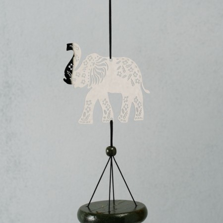 Wind Music Metal "Elephant" 4 pipes 68 cm-3
