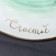 Ceramic “Happiness” plate, Ø 27.5 cm, white color