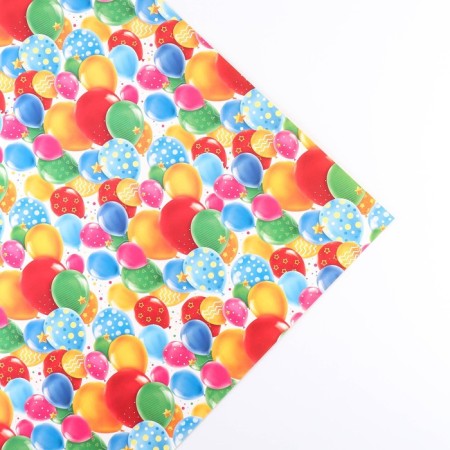 Two -sided craft packaging paper “Bright balls”, 70 x 100 cm-3