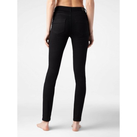 Women's jeans modeling Conte Elegant Skinny, size XL, DEEP BLACK color-1