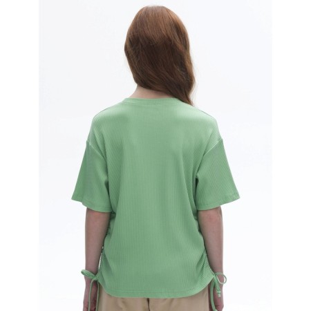 T -shirt for girls, height 140 cm, apple color-1