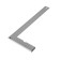 Aluminum square with tundra level, 400 mm