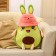 Soft toy "avocado" in a hat, 55 cm