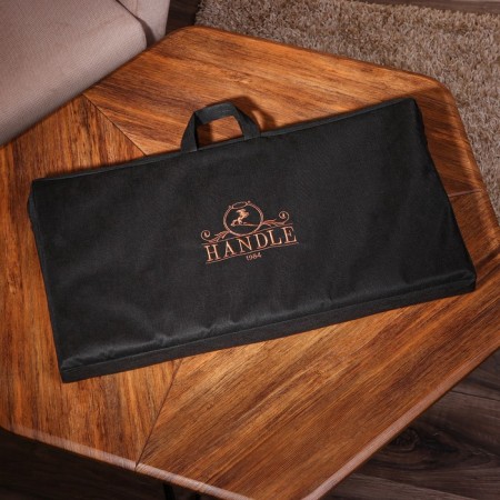 Handmade backgammon "Flying Eagle", 60x30 cm, with a chess field, a walnut array, Armenia-7