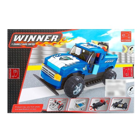Constructor Police SUV Keyixing Winner, on the radio control, 236 details, 6+-5