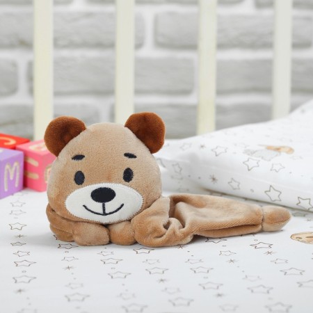 Comforter for newborns "Mishutka", 30x27 cm-1