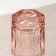 High glass glass "Dallas", 380 ml, pink color