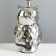 E14 40w 40w silver 20x20x33.5 cm Risalux