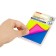 Block with a sticky edge 76*76mm Brauberg 100l plastic, 4 colors 115208