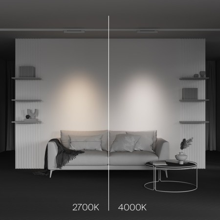 Technical TR195-3-10W2.7K-M-W POINTS track lamp, 378x35x64 mm, LED, 10W, 680LM, 2700K, white color-5