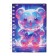 Notebook Gift Book on the comb 80l, line, color block, PVC cover 3D Bear (17.6x13.5cm) 105