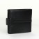 Male purse on the button, separation for SIM cards, black color