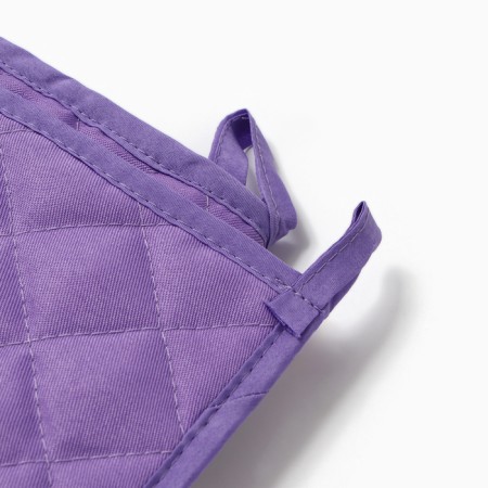 Kitchen "lilac" mittens-output 20x27cm, take 17x17cm 100% p/e-3