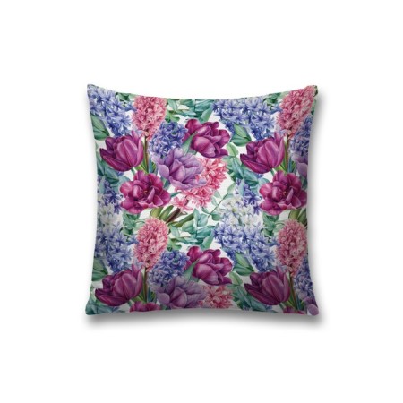 Decorative pillowcase "Spring mood", on lightning, size 45x45 cm