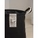 Belly basket Laundry Round Dolyana, 35 × 45 cm, black color
