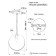 Suspension lamp Citilux "Tommy" CL102630, 25x25x39 cm, 1x40W, E14, gray color gray