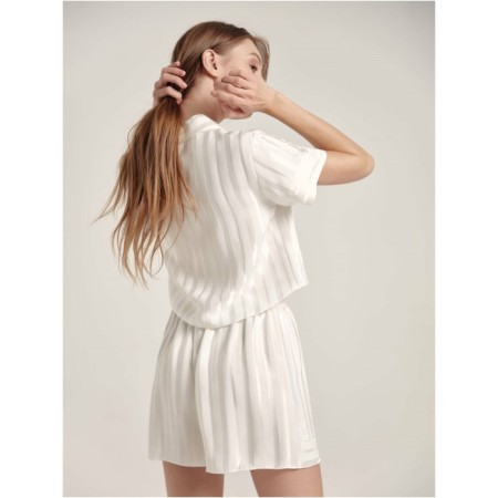 Blouse shortened female home Conte Elegant MoonLight, size m, color TOFU-2
