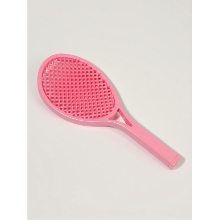 Comb massage oval for drying hair 24*10cm pink suspension QF-2