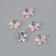 Decor for creativity Metal "Butterfly" pink 1.4x1.5 cm