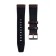 Hours strap with quick-detachable hairpins, 22 mm, eco-leather, L-22 cm, brown