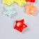 Busina Plastic for the creativity "Star. Colorful ice" multi -colored 1.3x2.6x2.6 cm