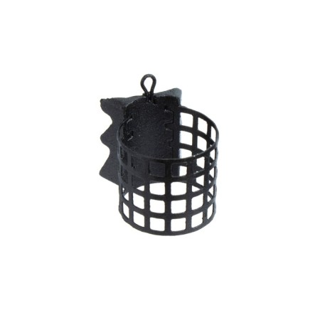 Metallic feeder X-Feeder ME Alligator M Perfo, Matt Black, 50 g, 28 ml