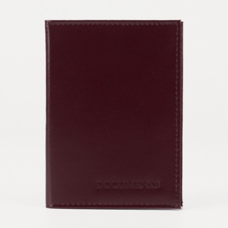 Cover for autocodes, burgundy color