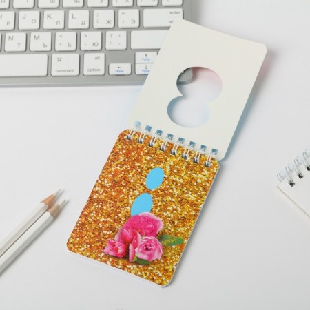Set "since March 8": Notepad and pen Plastic-4