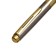 Handle Gift Ballic Calligrata New, in the leatherette case, rotary, silver hull with gold