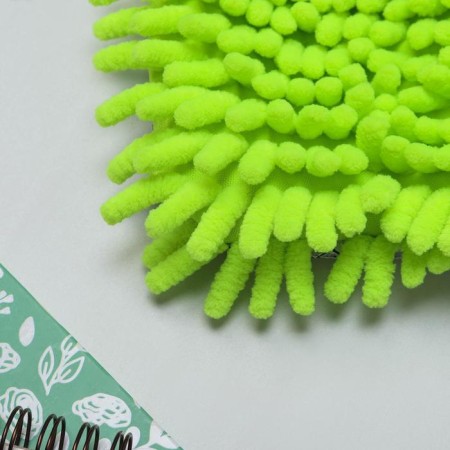 Cleaning mittens for complex contaminants Raccoon, 22 × 15 cm, microfiber Books double-4