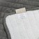 Liberty blanket, size 220x240 cm, dark gray color