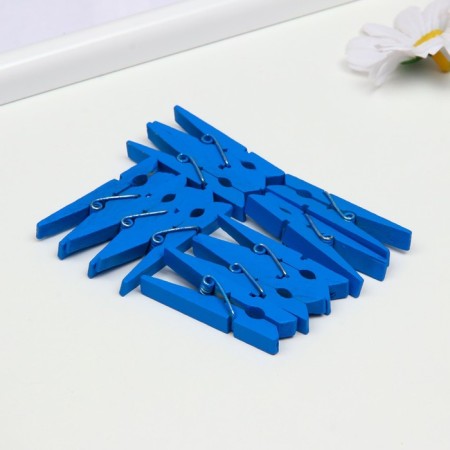 Brongs wood, 45 mm, (set 10 pcs.) Blue-1