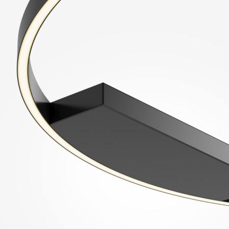 Ceiling Lamp Maytoni Mod058CL-L65BK, LED, 59 W, 1000x1000x35 mm, 1300 lm, black-1