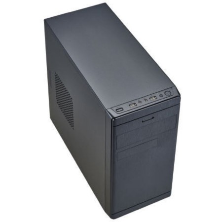 LinkWorld VC-05M06 case, without PSU, MATX, Black-1