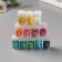 Decor for creativity in the Bank "Neon Hearts" set of 12 pcs 13.4x8.8x3 cm