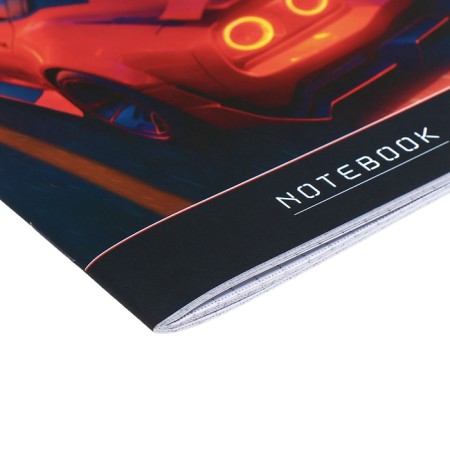 Note book A6 32 sheets in a cage on the Speed ​​bracket, cover coated cardboard, offset block-2