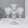 Glass of Glass for 5 candles "Candelabr" 19x23x23 cm