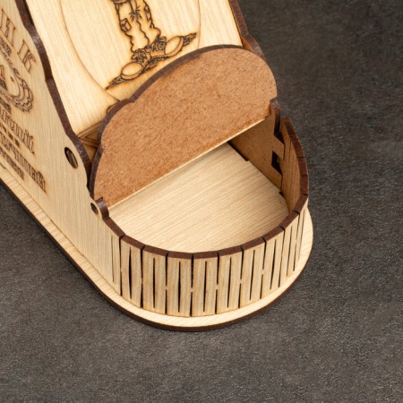 Casket-berts "brother", tag-gun with wishes, 16 x 13.5 x 8 cm-5