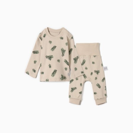 New Year. Costume (pants and blouse) I am "spruce branches", height 80-86 cm, beige