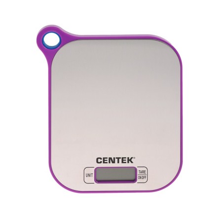 Kitchen CENTEK CT-2461, electronic, up to 5 kg, silver-violet-1