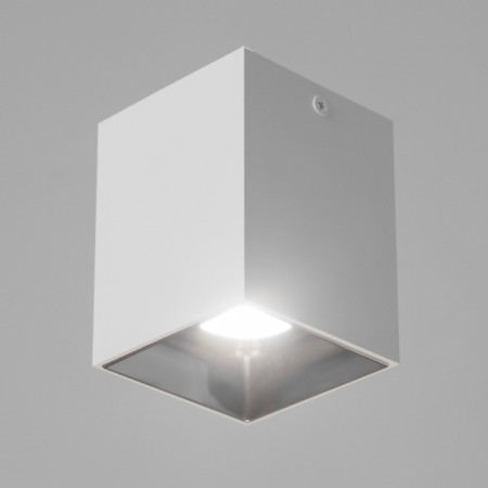 Lumber "Cube" LED 4000K 10W DIM220 white coffee 7.5x7.5x9.5cm-1