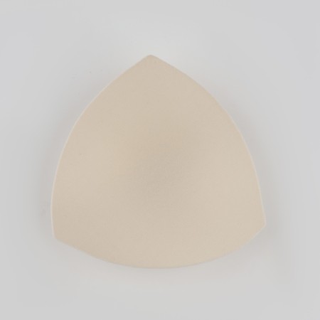 Cups for the bra “triangle”, euro 70-75, pair, beige color-2