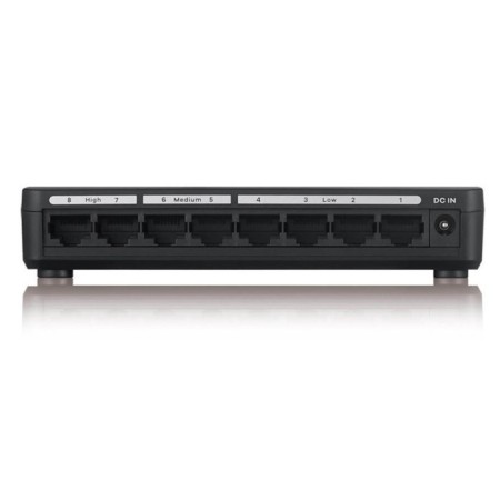 Zyxel GS-108SV2-EU0101F switch, unguided, 8x10/100/1000Base-T-3