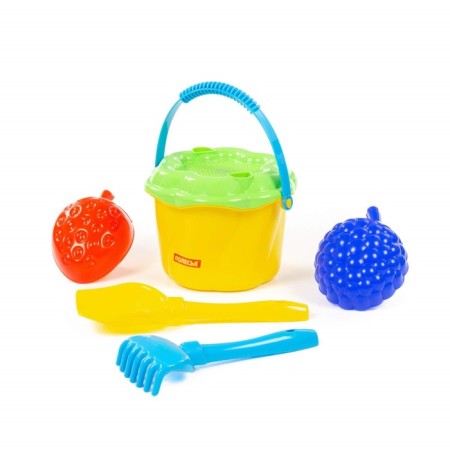 Sanding set No. 662: Middle bucket-flower, middle-stroke is medium, shovel, robberies, 2 molds, MIX color-3