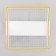 Luer with DND "Meander" LED 120W 3000-6000K gold 48x48x10 cm Bayerlux