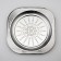 Stainless steel tray "Orion", 35 × 35 cm, silver color