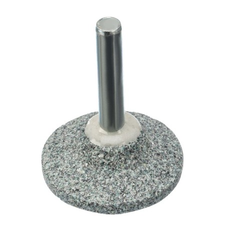 Abrasive ball Denzel 76024, disk, for a drill, a shank D6 mm, 63C, 32 x 12 mm-1